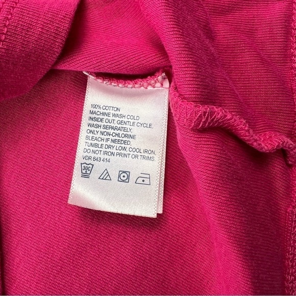 Nautica - Women’s Short Sleeve Tee - Small - Pink - Picture 6 of 7